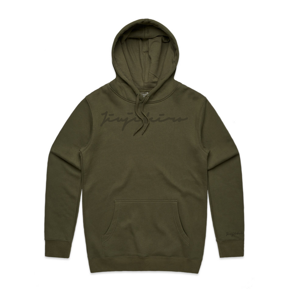Jiujiteiro Premium Hoodie Army – BJJ lifestyle outerwear