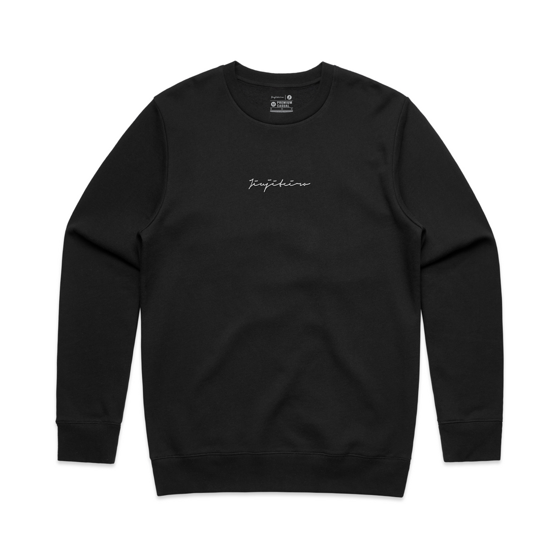 Emblem Crew Sweater Black
