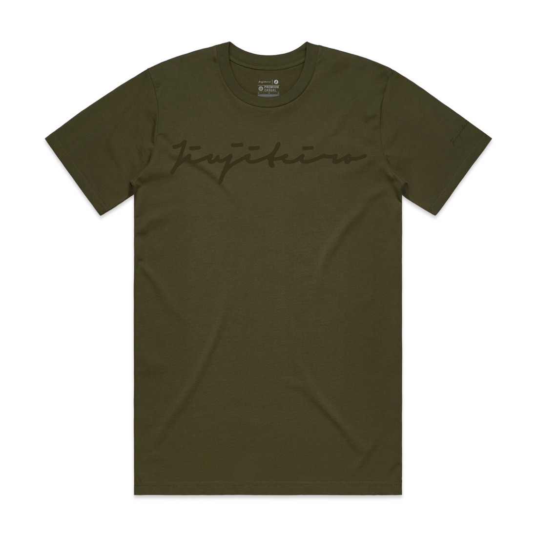 Jiujiteiro Tonal Tee Army – BJJ t-shirt, jiu jitsu apparel