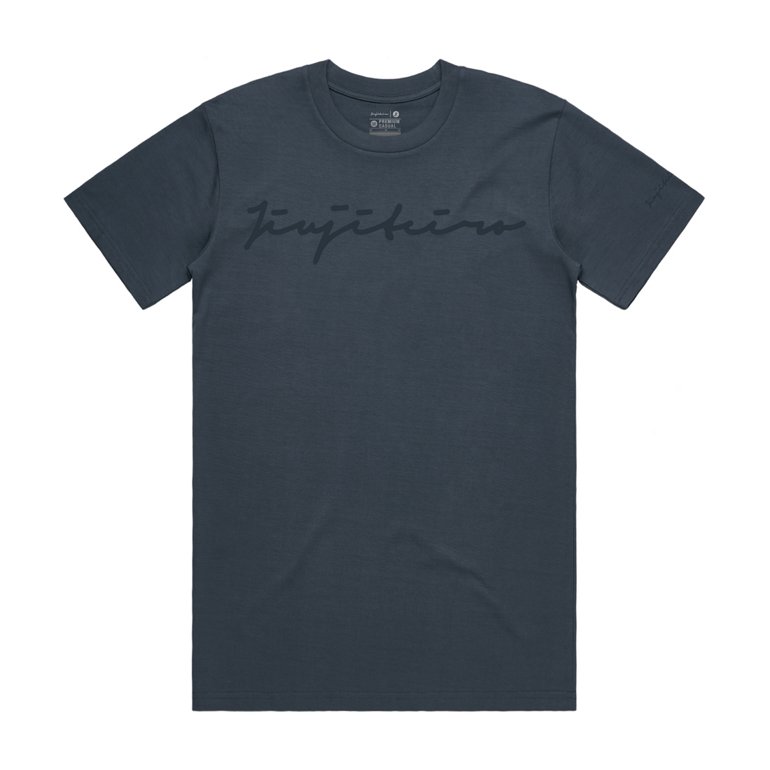 Jiujiteiro Tonal Tee Petrol Blue – BJJ t-shirt, jiu jitsu apparel
