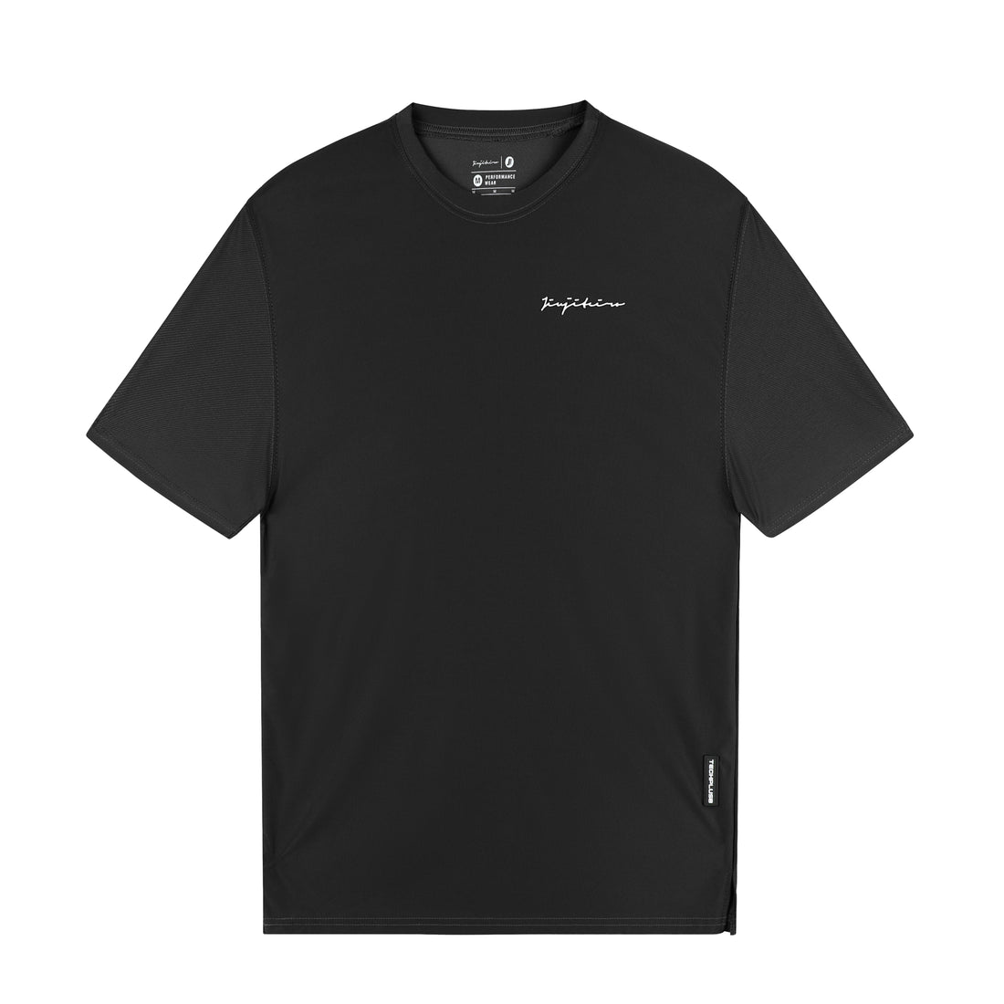 Jiujiteiro Oversized Pro Workout Shirt Black – BJJ training shirt, studio shot