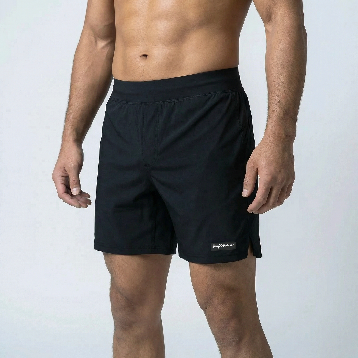 Jiujiteiro Pro Midweight NO-GI Shorts Black – Grappling shorts product view