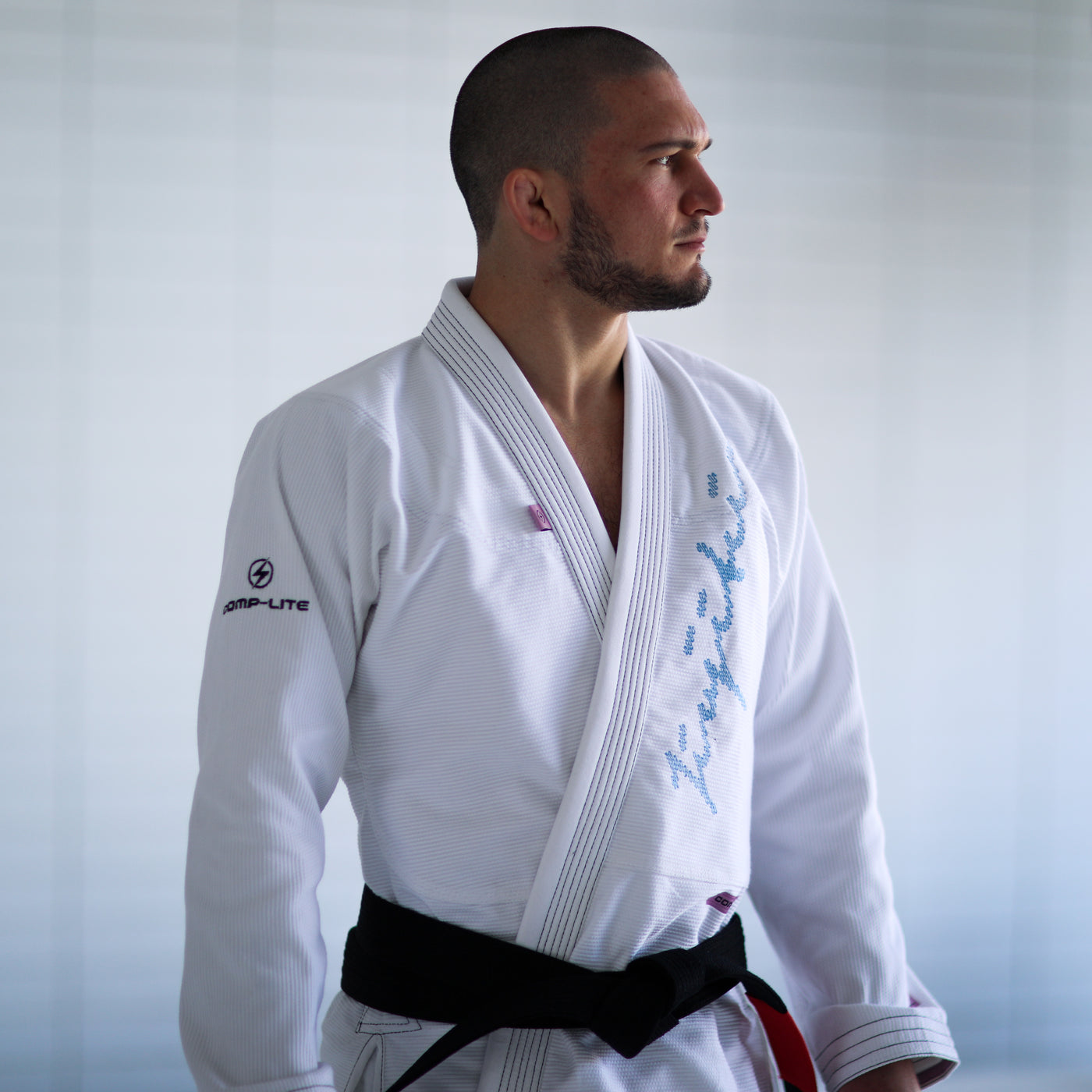 Jiujiteiro Comp-Lite Gi 23 White – IBJJF gi product view