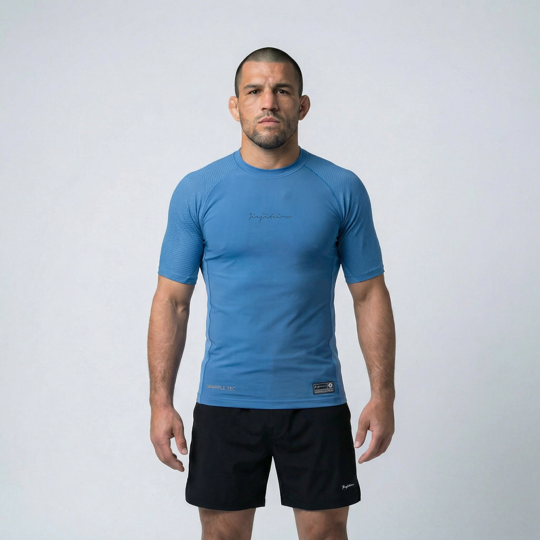 Jiujiteiro Pro Ranked Rashguard Blue – BJJ Rashguard, grappling rash guard