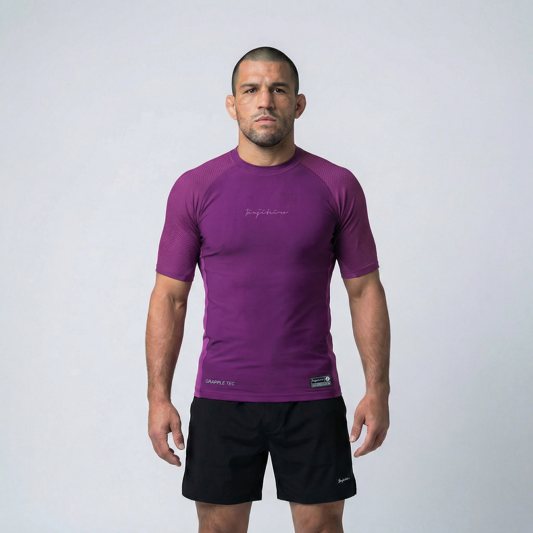 Jiujiteiro Pro Ranked Rashguard Purple – BJJ Rashguard, grappling rash guard