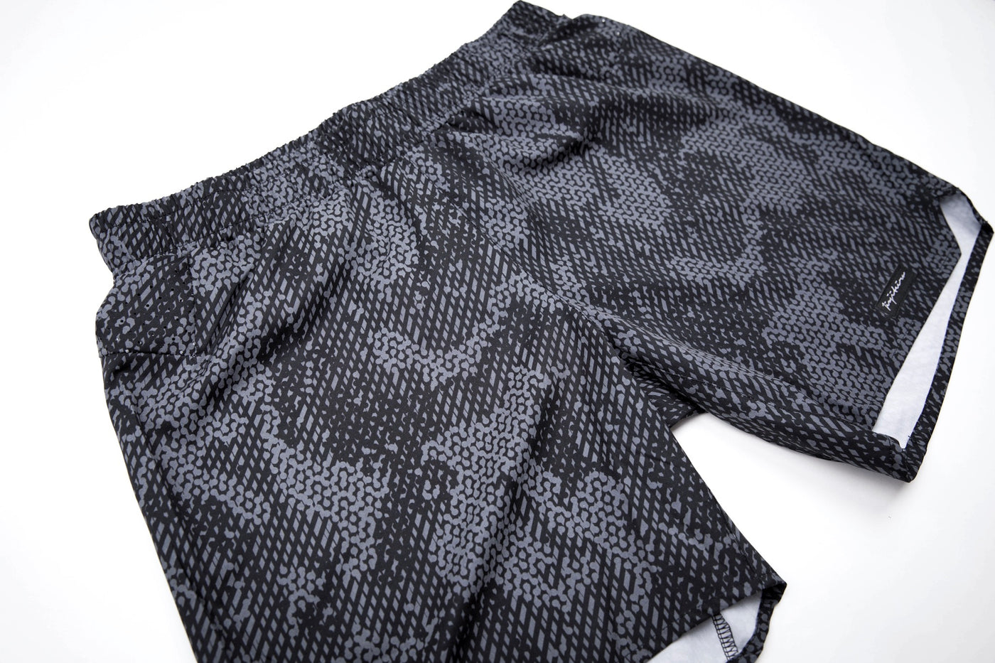 Jiujiteiro X-Train NO-GI Shorts Net Camo – Grappling shorts product view