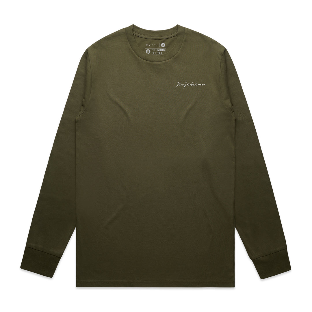 PRO EMBLEM LONGSLEEVE OLIVE
