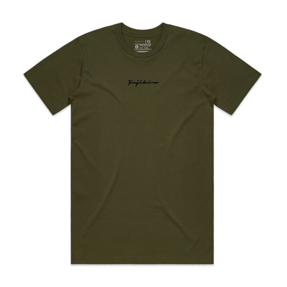 Pro Signature Heavyweight Embroidered Tee Olive