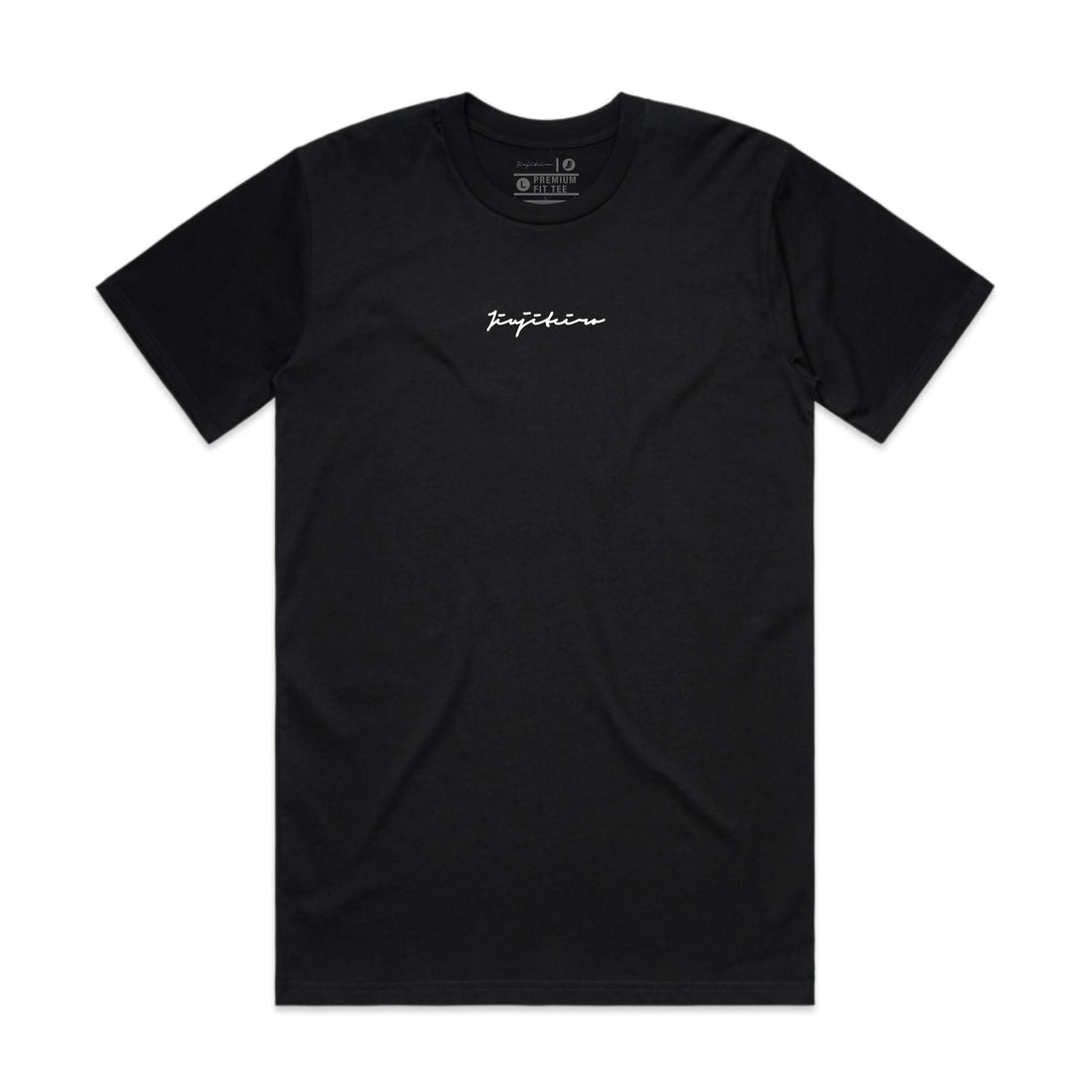 Jiujiteiro Pro Signature Heavyweight Embroidered Tee Black – BJJ t-shirt, jiu jitsu apparel