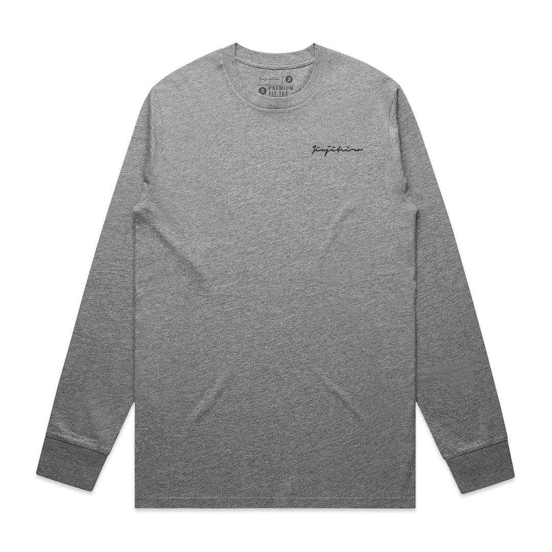 PRO EMBLEM LONGSLEEVE GRAY