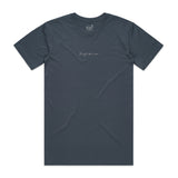 PRO SIGNATURE HEAVYWEIGHT EMBROIDERED TEE PETROL BLUE