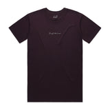 PRO SIGNATURE HEAVYWEIGHT EMBROIDERED TEE PLUM