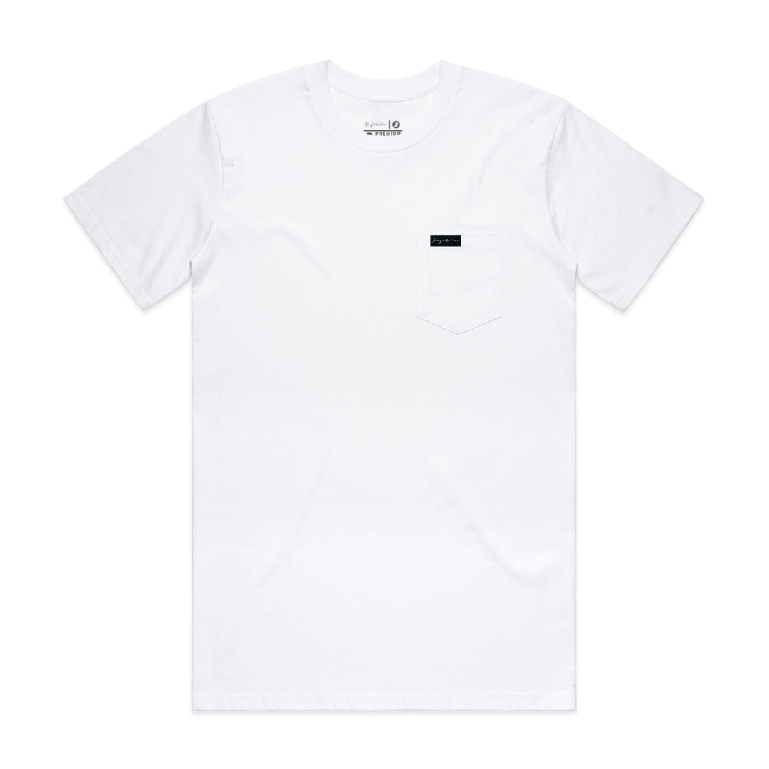 ESNTL POCKET TEE WHITE