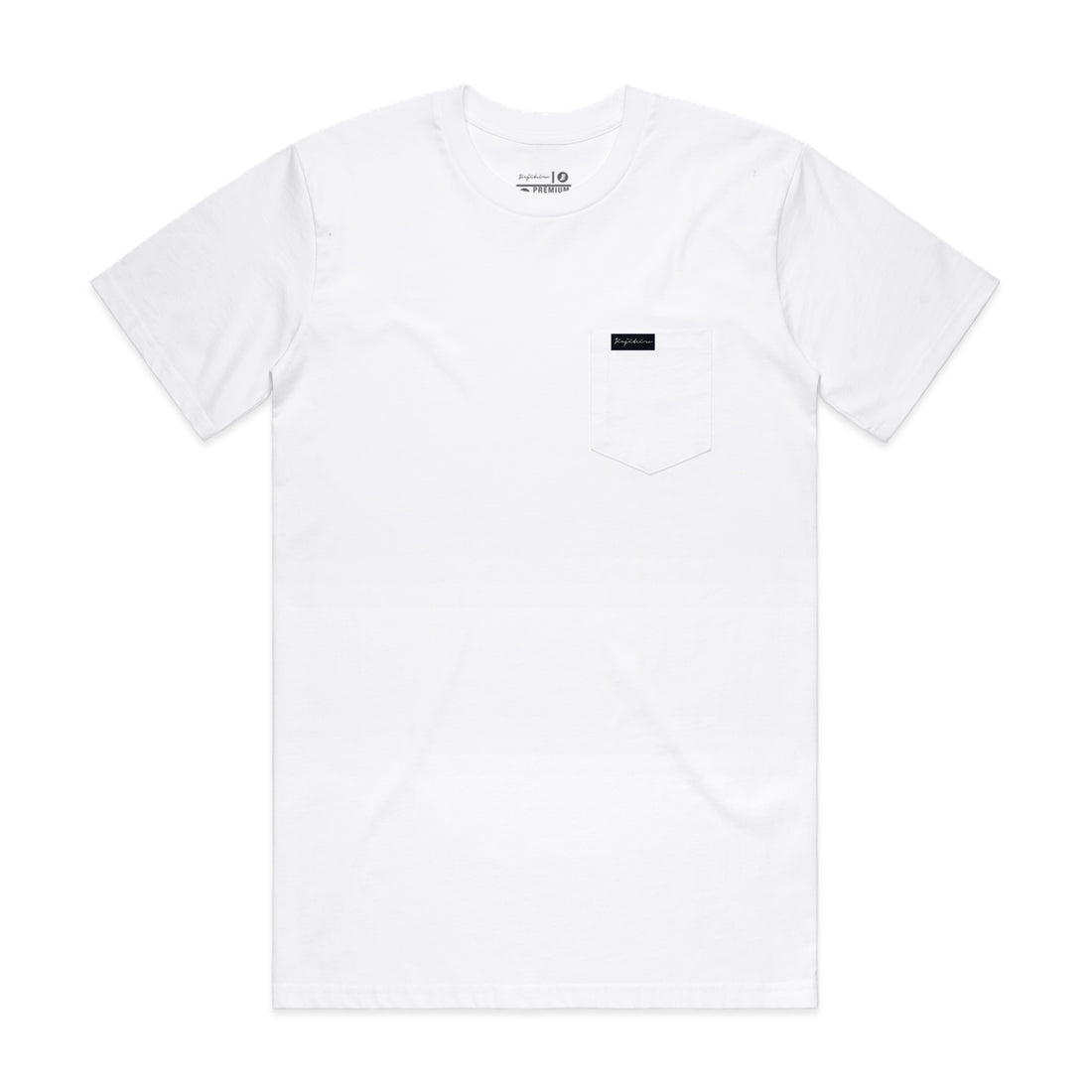 Jiujiteiro Esntl Pocket Tee White – BJJ t-shirt, jiu jitsu apparel
