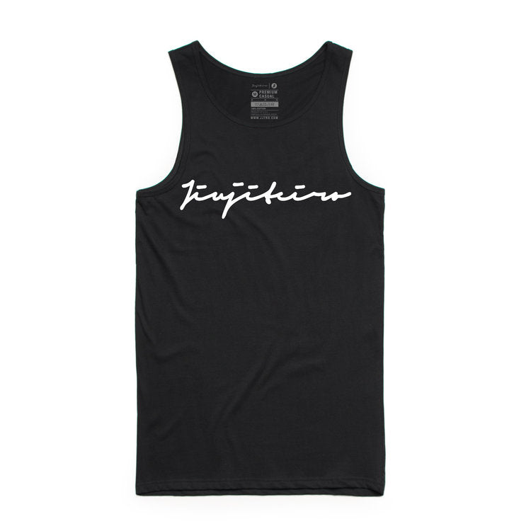 Jiujiteiro Jiujiteiro Core Tank Black – BJJ tank top, training tank