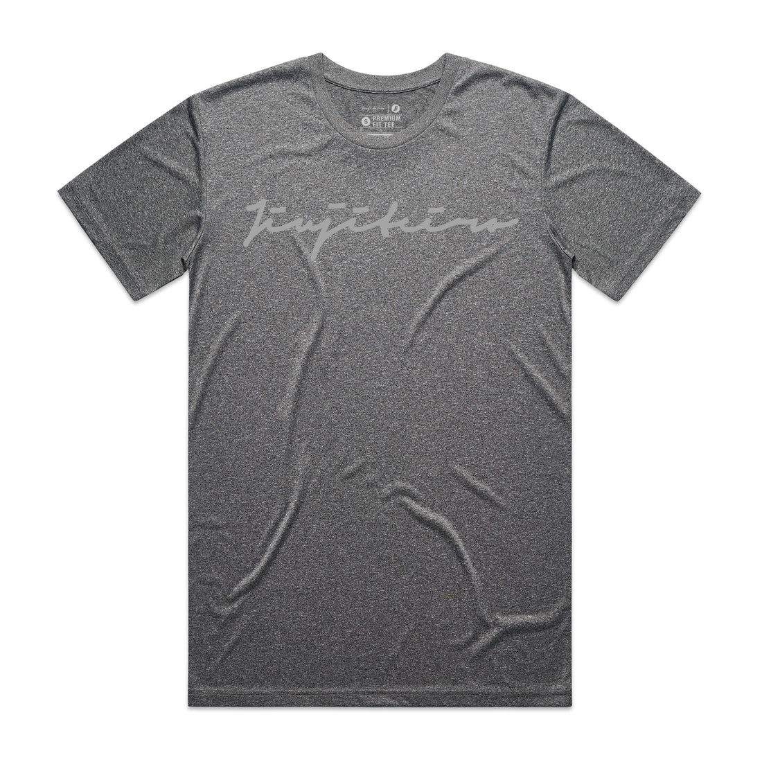 Jiujiteiro 3M Active Grapple Tee Gray – BJJ t-shirt, jiu jitsu apparel