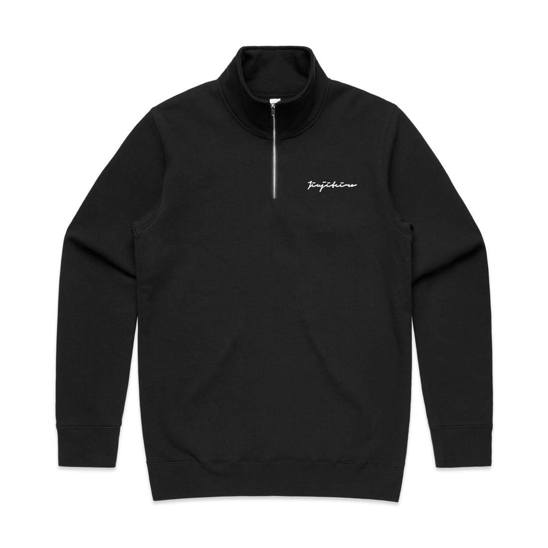 Jiujiteiro 1/2-Zip Pullover Black – BJJ lifestyle outerwear