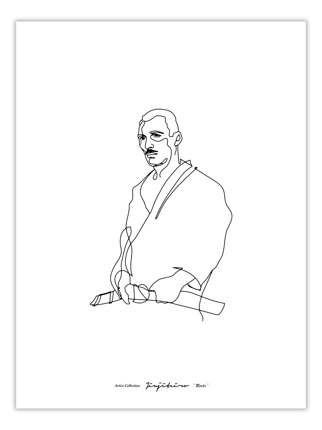 Jiujiteiro Artist Collection Series - "Roots" Poster – BJJ accessory, jiu jitsu gear