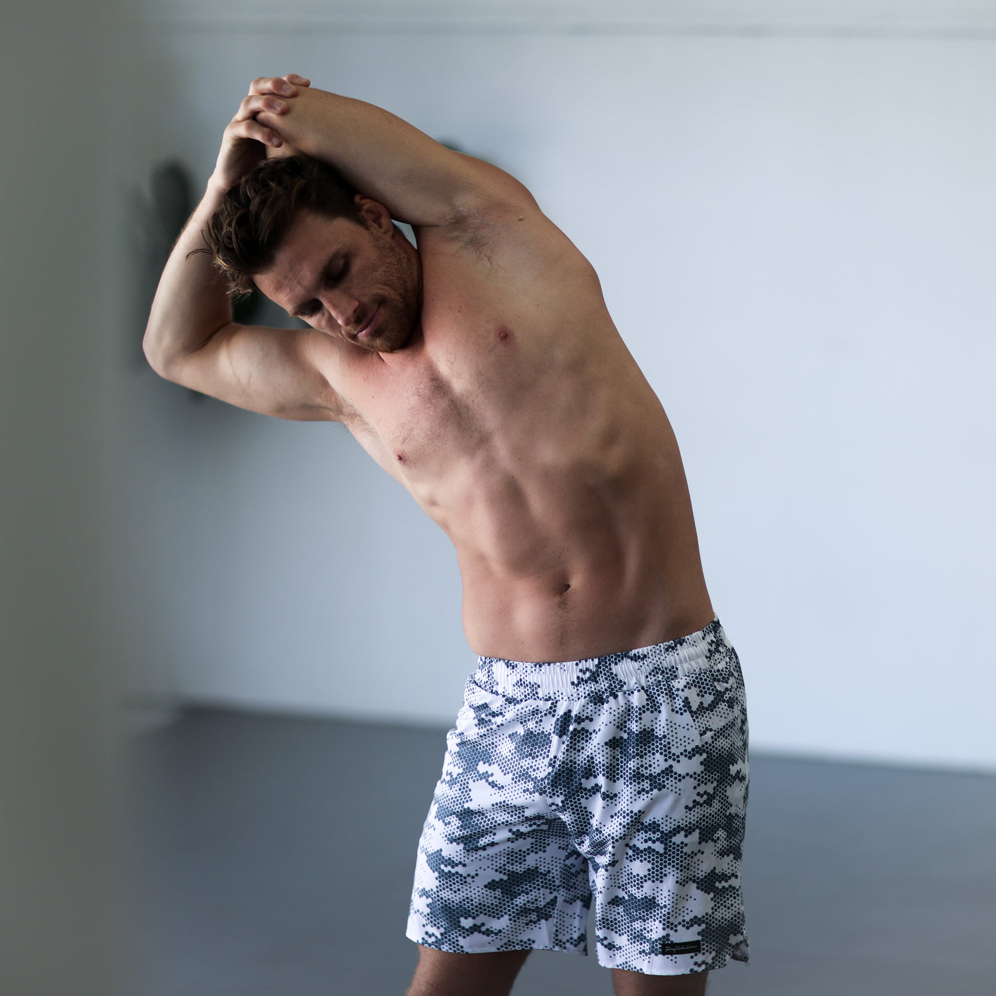 Jiujiteiro X-Train NO-GI Shorts Arctic Camo – Grappling shorts product view