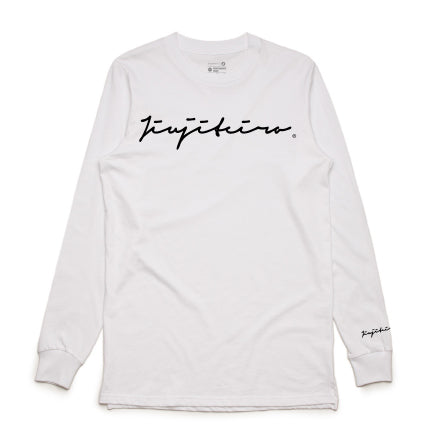 Jiujiteiro Signature Longsleeve White – BJJ apparel, jiu jitsu lifestyle