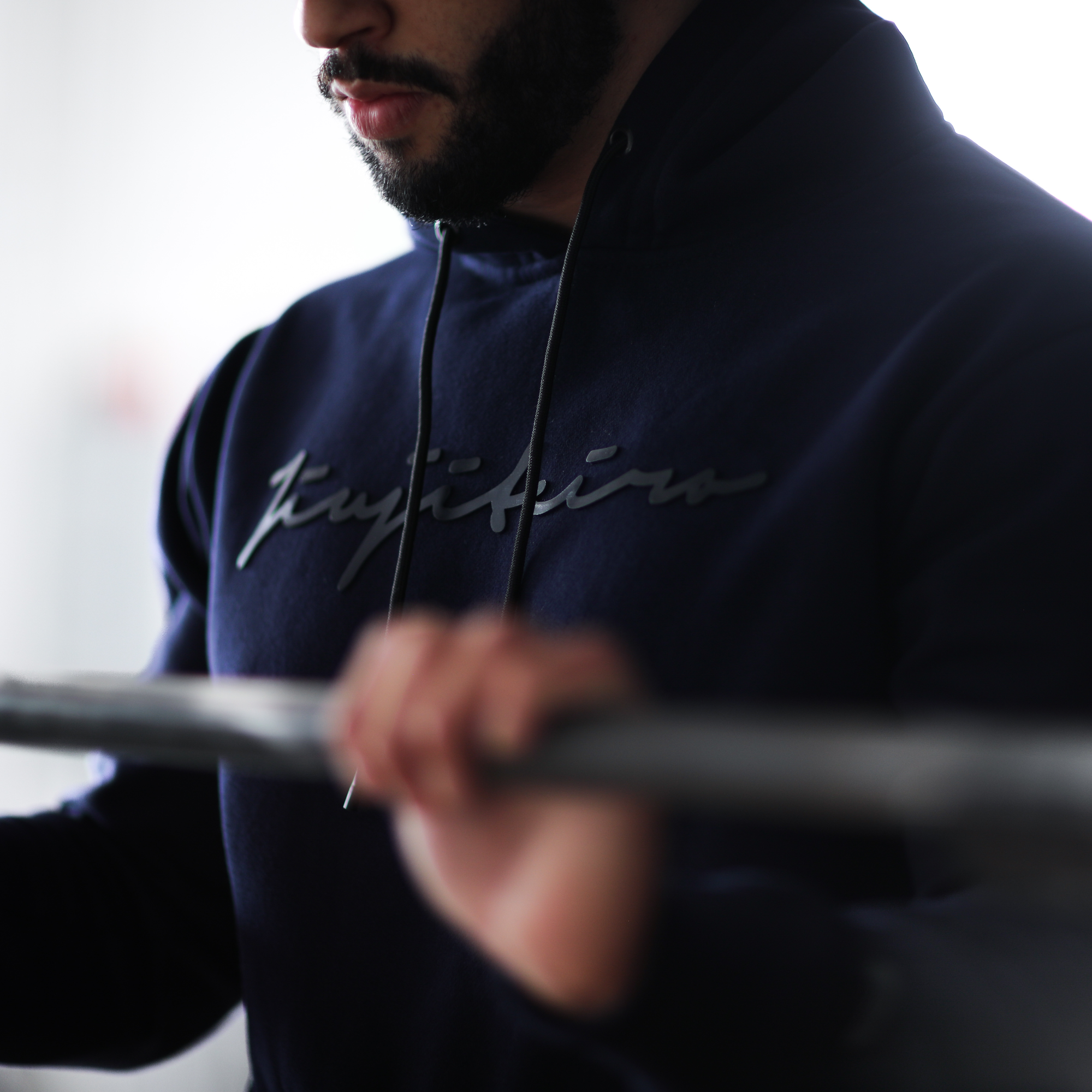Jiujiteiro Pro Hoodie Tech-Flex™️ Big Sig Navy – BJJ streetwear