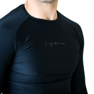 STEALTH PRO LONG SLEEVE RASHGUARD BLACK