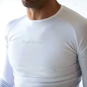 STEALTH PRO LONG SLEEVE RASHGUARD WHITE