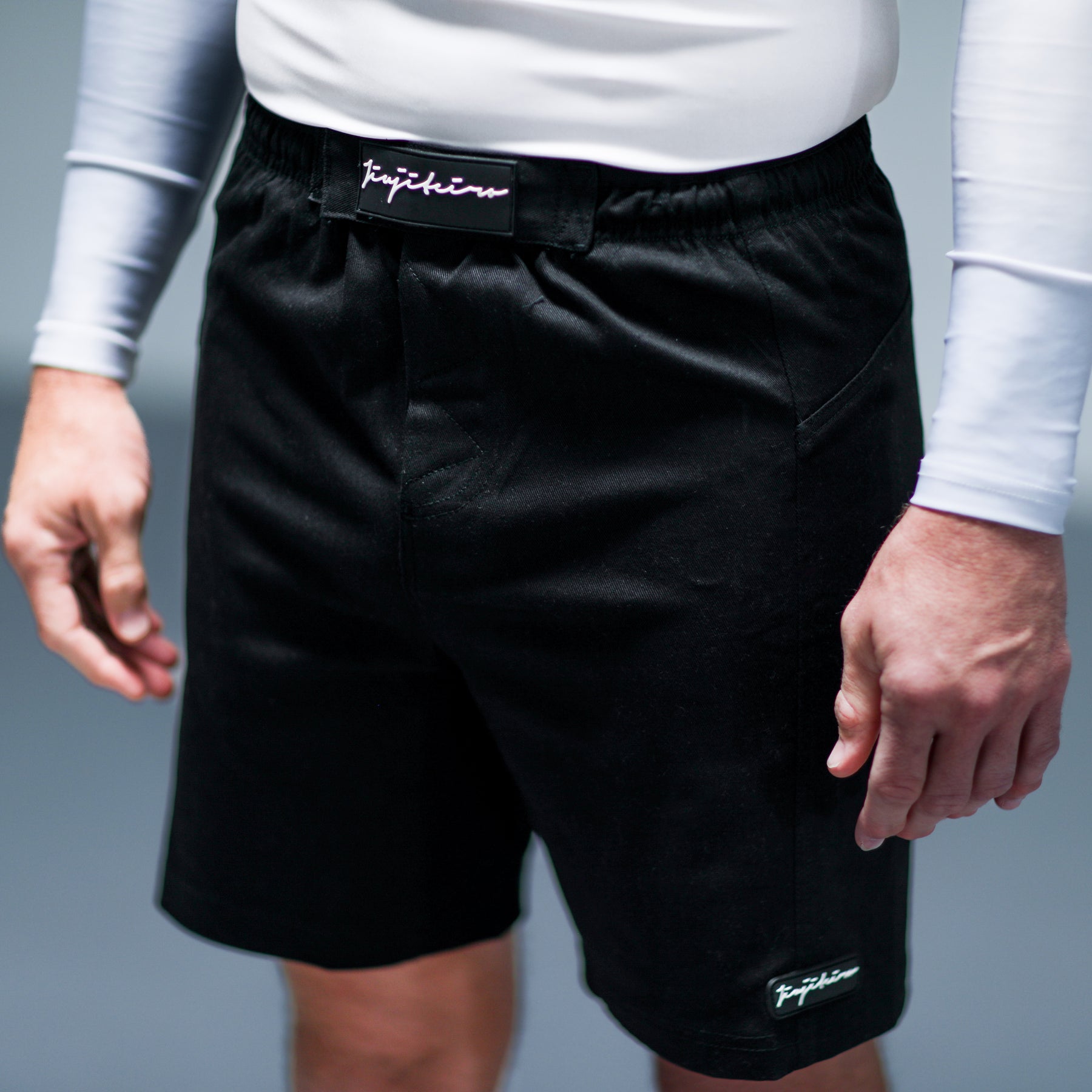 Jiujiteiro Hw Grappling Shorts V2 Black – MMA grappling shorts, submission wrestling