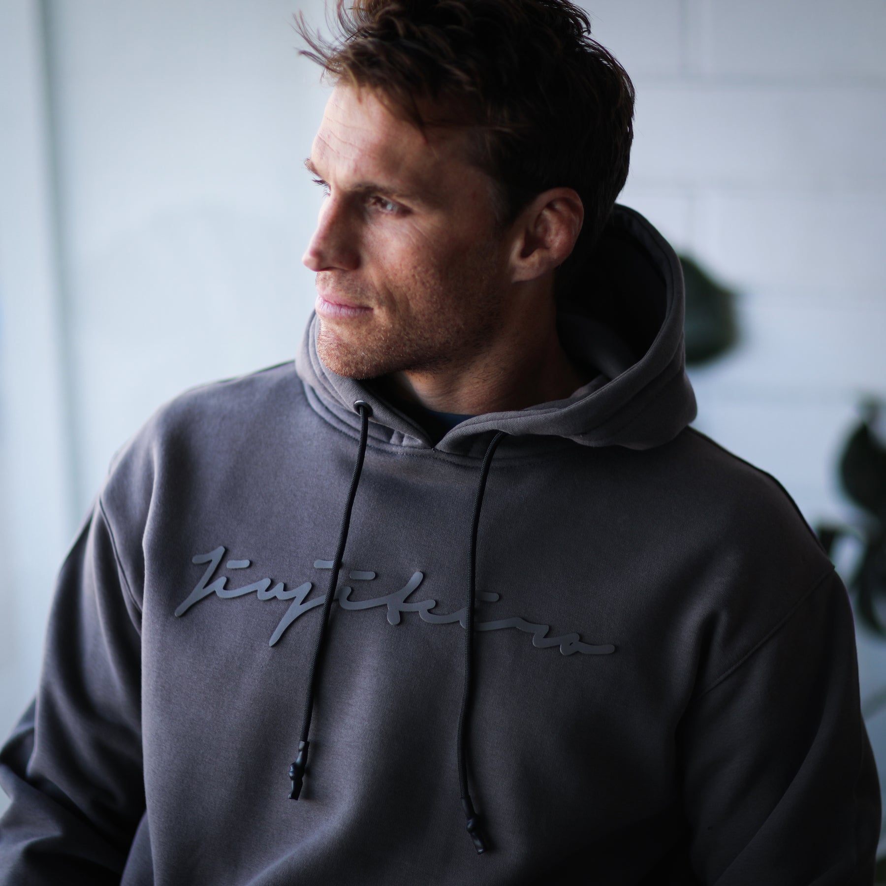 Jiujiteiro Pro Hoodie Tech-Flex™️ Big Sig Slate – BJJ lifestyle outerwear