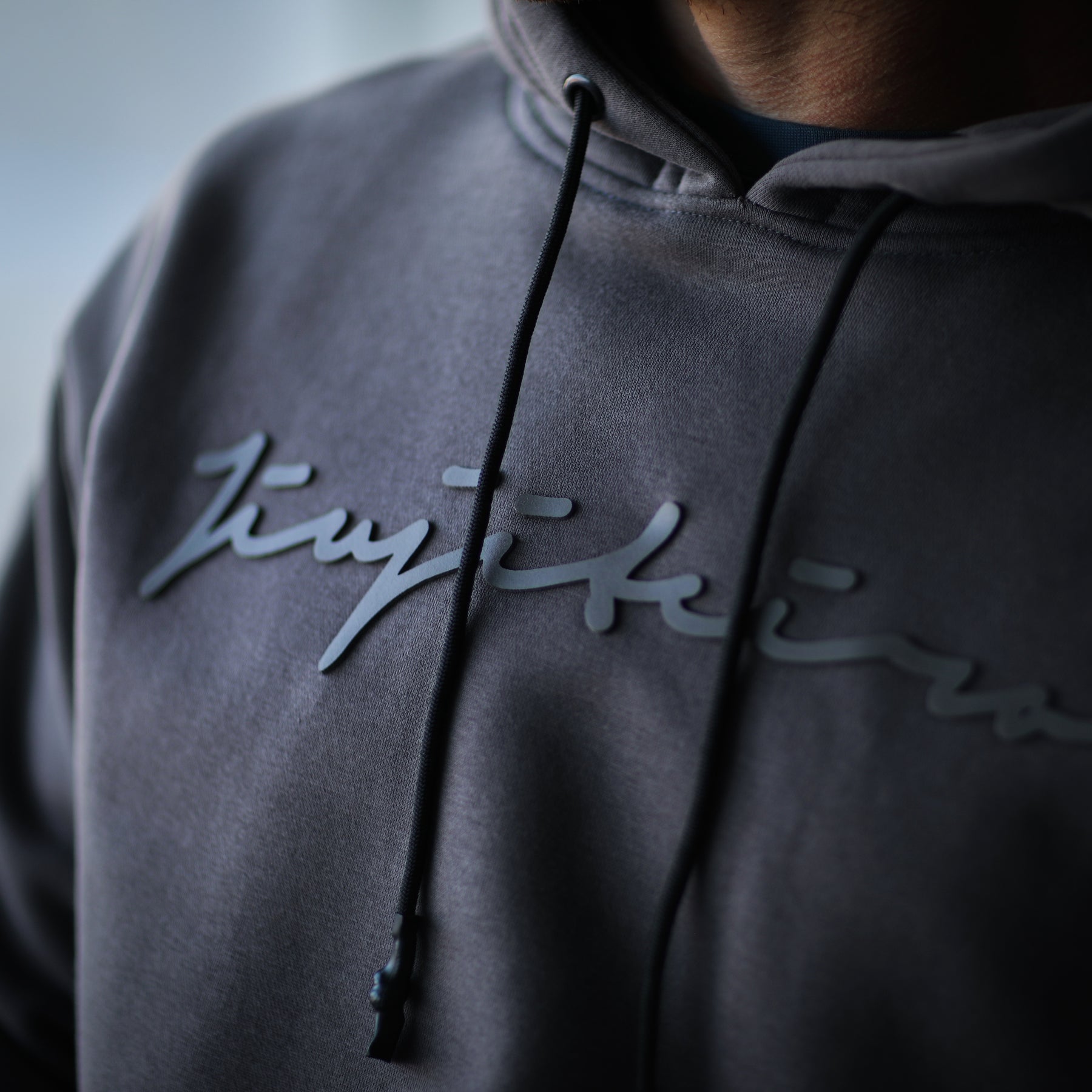 Jiujiteiro Pro Hoodie Tech-Flex™️ Big Sig Slate – BJJ streetwear