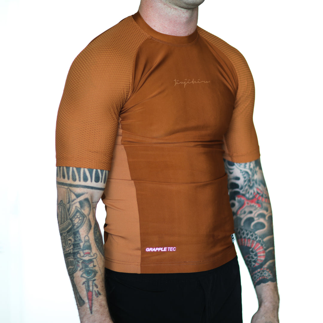 PRO RANKED RASHGUARD BROWN