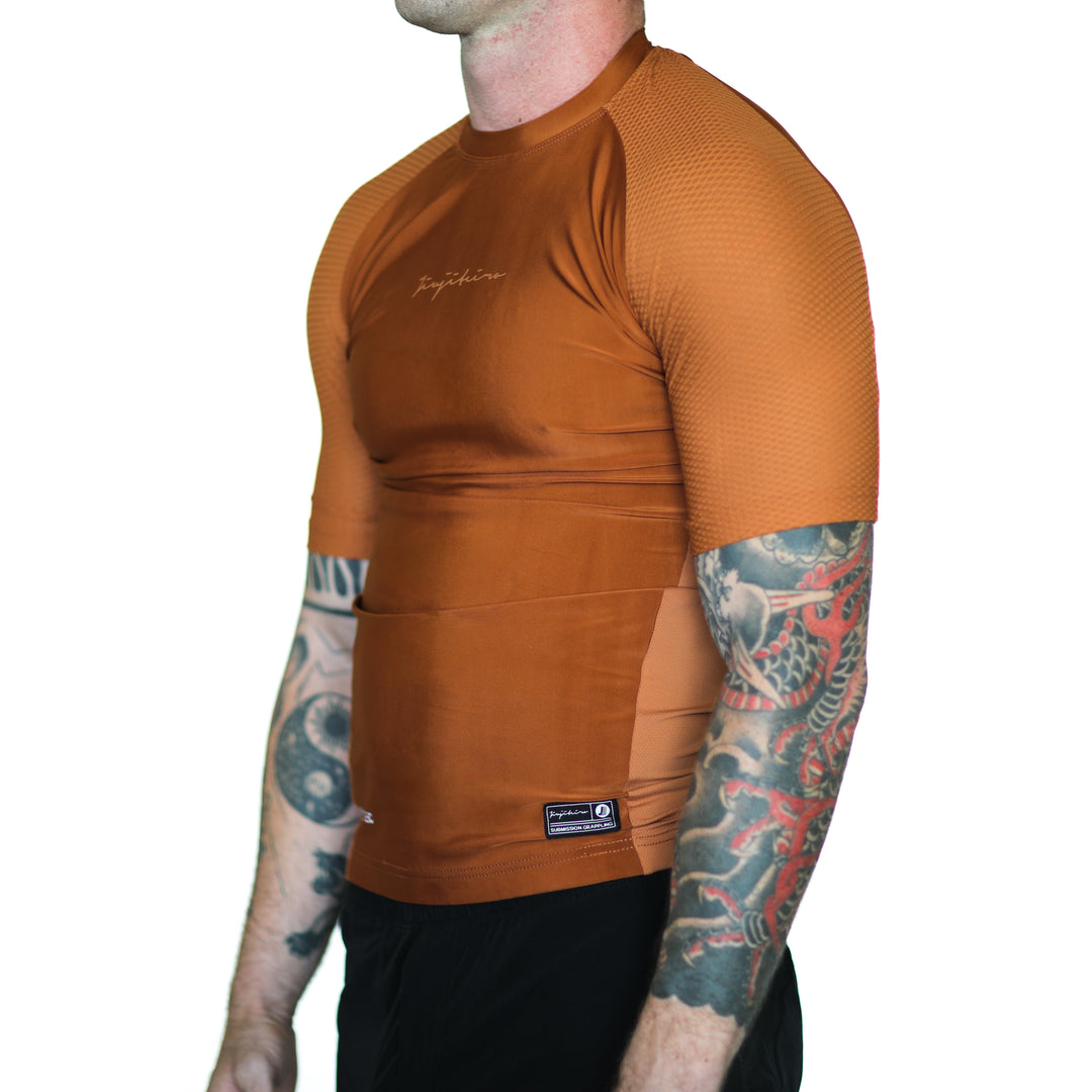 PRO RANKED RASHGUARD BROWN
