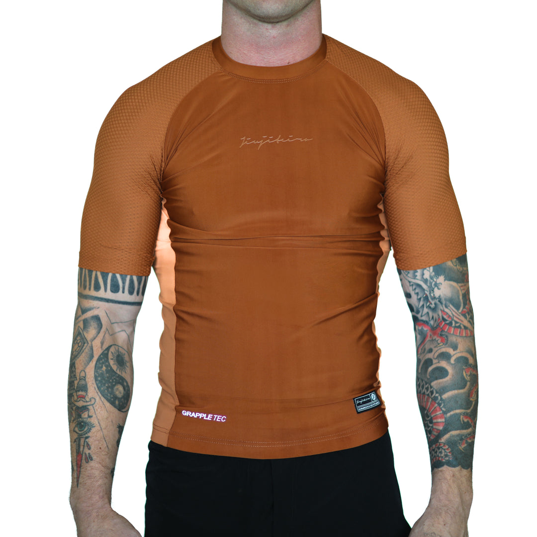 PRO RANKED RASHGUARD BROWN