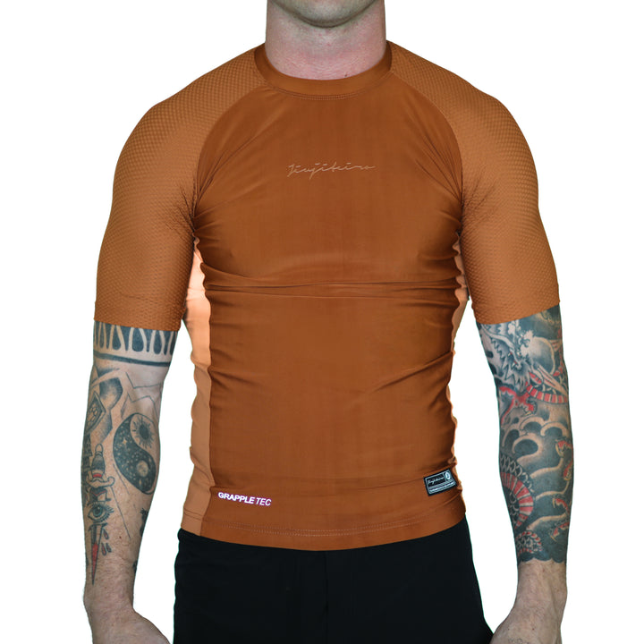 PRO RANKED RASHGUARD BROWN