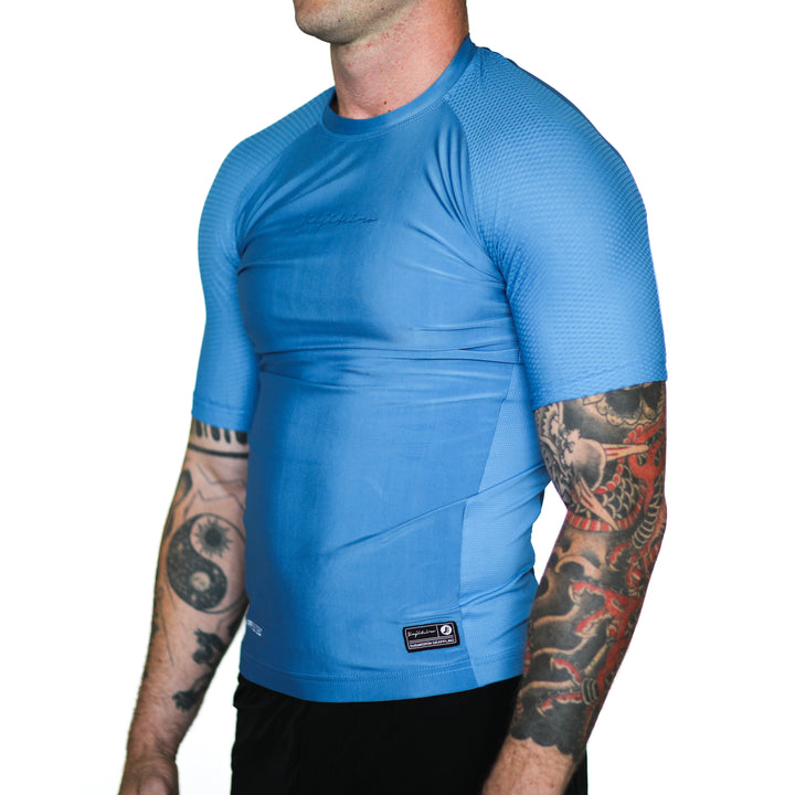 PRO RANKED RASHGUARD BLUE