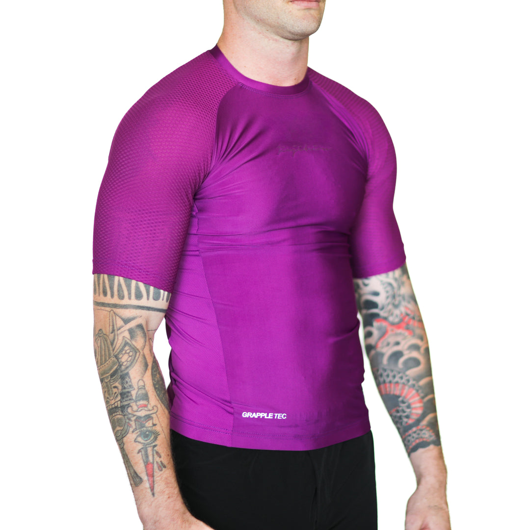 PRO RANKED RASHGUARD PURPLE