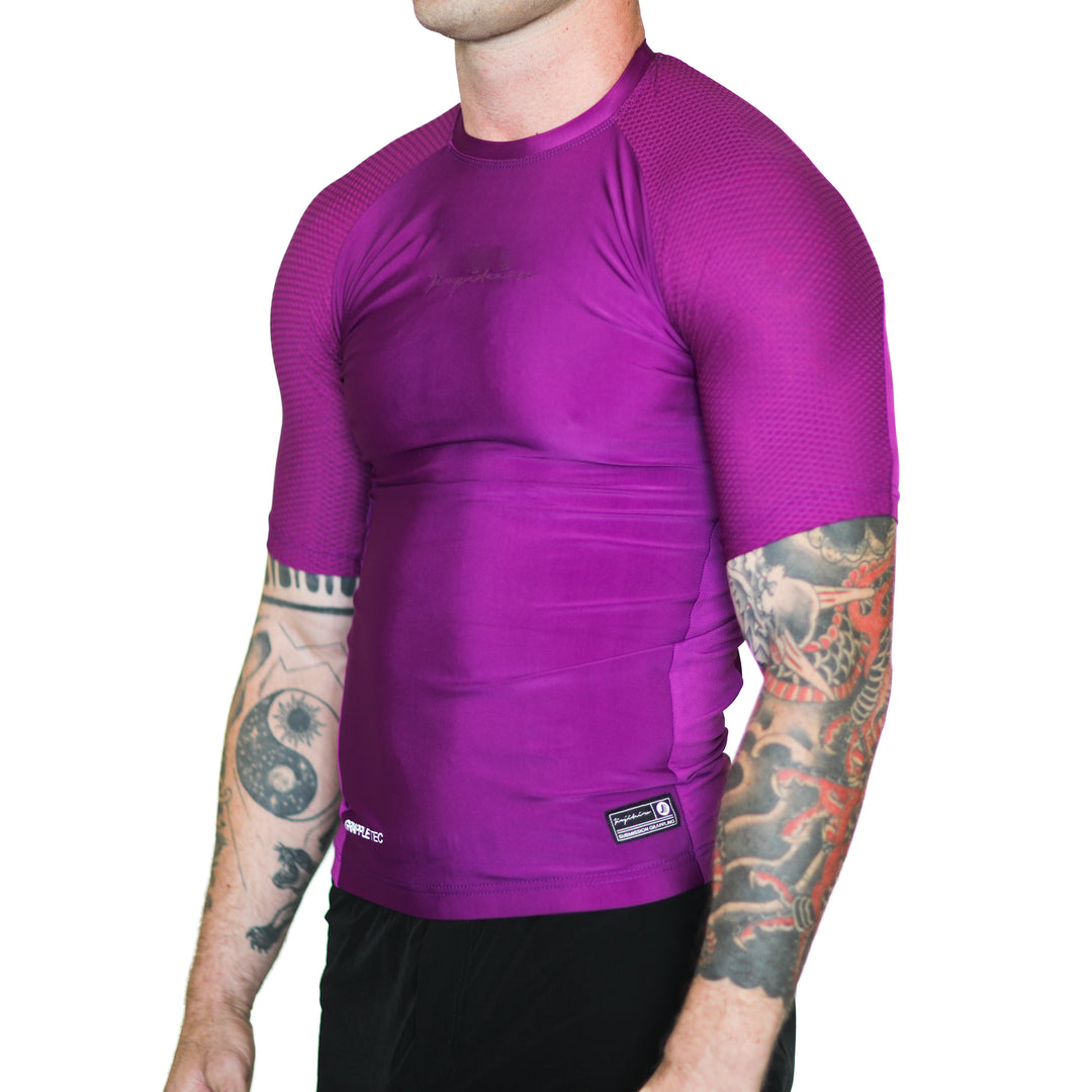 PRO RANKED RASHGUARD PURPLE