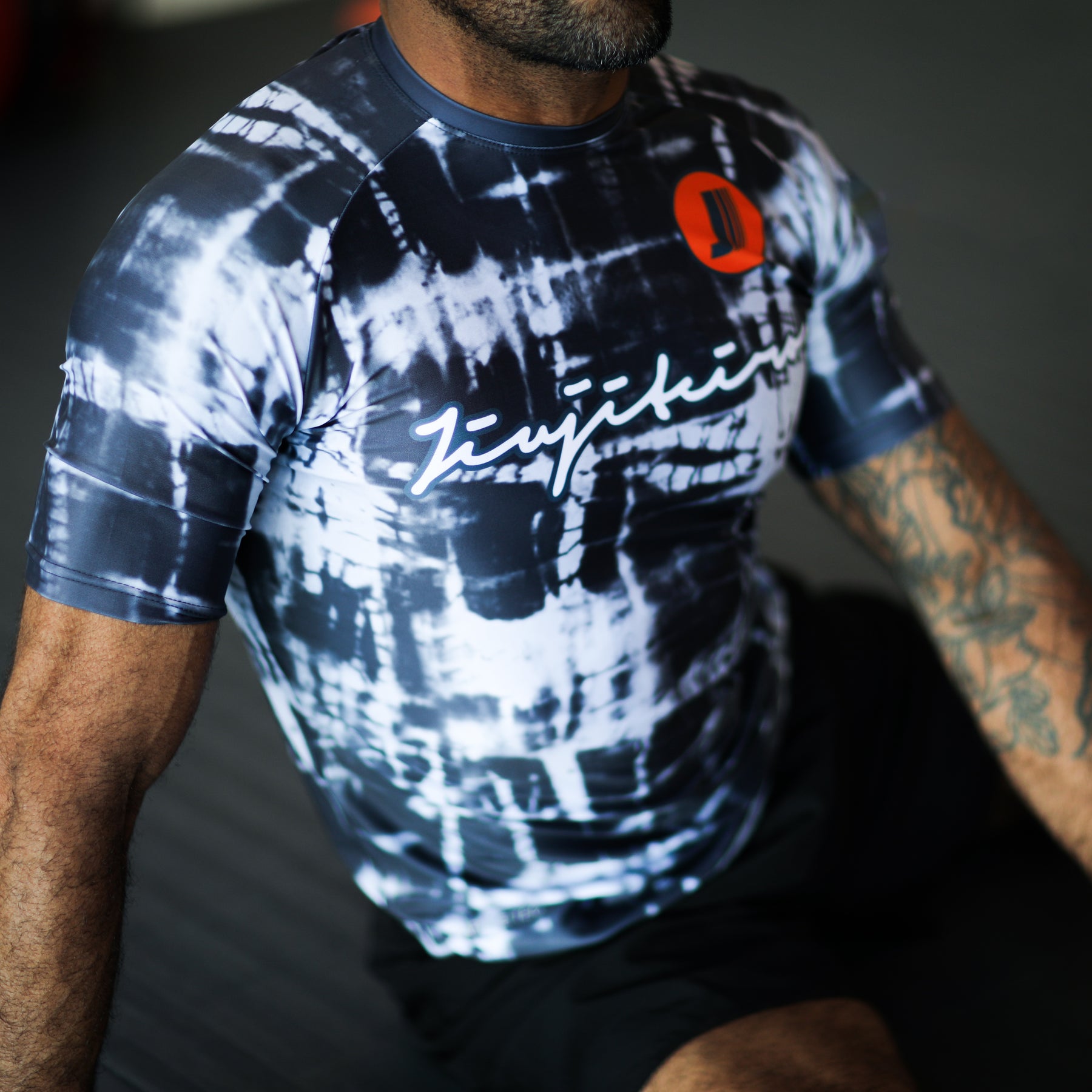 Jiujiteiro Dna Pro Half Sleeve Rashguard – Grappling rashguard product view