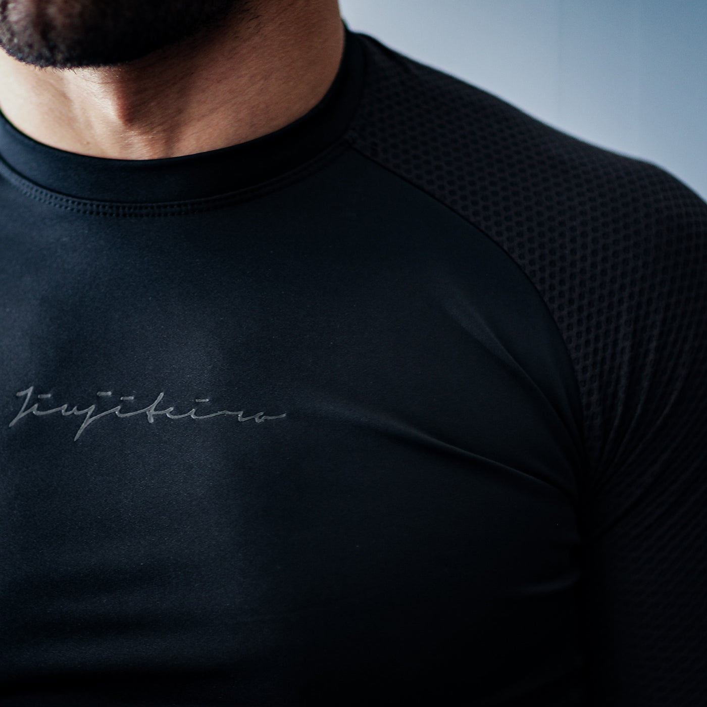 Jiujiteiro Pro Ranked Rashguard Black – Grappling rashguard product view
