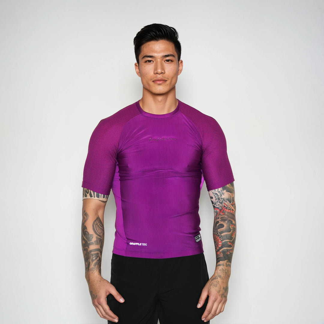 PRO RANKED RASHGUARD PURPLE