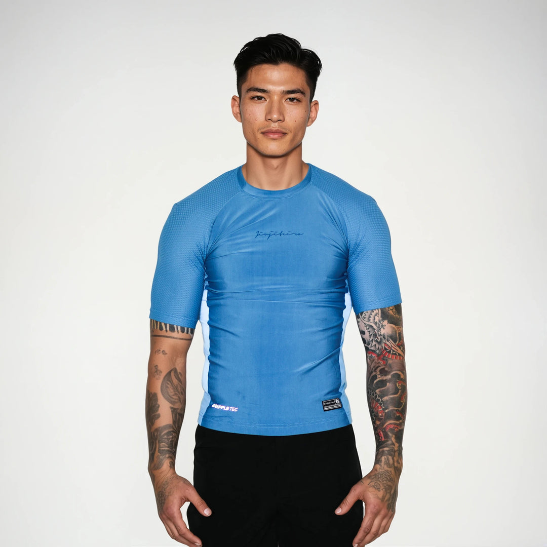 PRO RANKED RASHGUARD BLUE