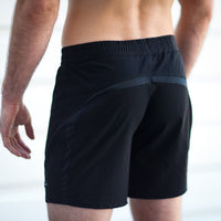 Jiujiteiro Pro Ultra-Lite NO-GI Shorts Black – Grappling shorts product view
