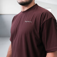 Jiujiteiro Oversized Pro Workout Shirt Maroon – BJJ lifestyle product