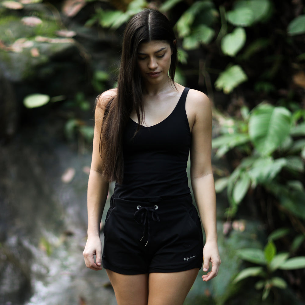 Jiujiteiro Womens Seamless Tank Black – Grappler tank, BJJ apparel