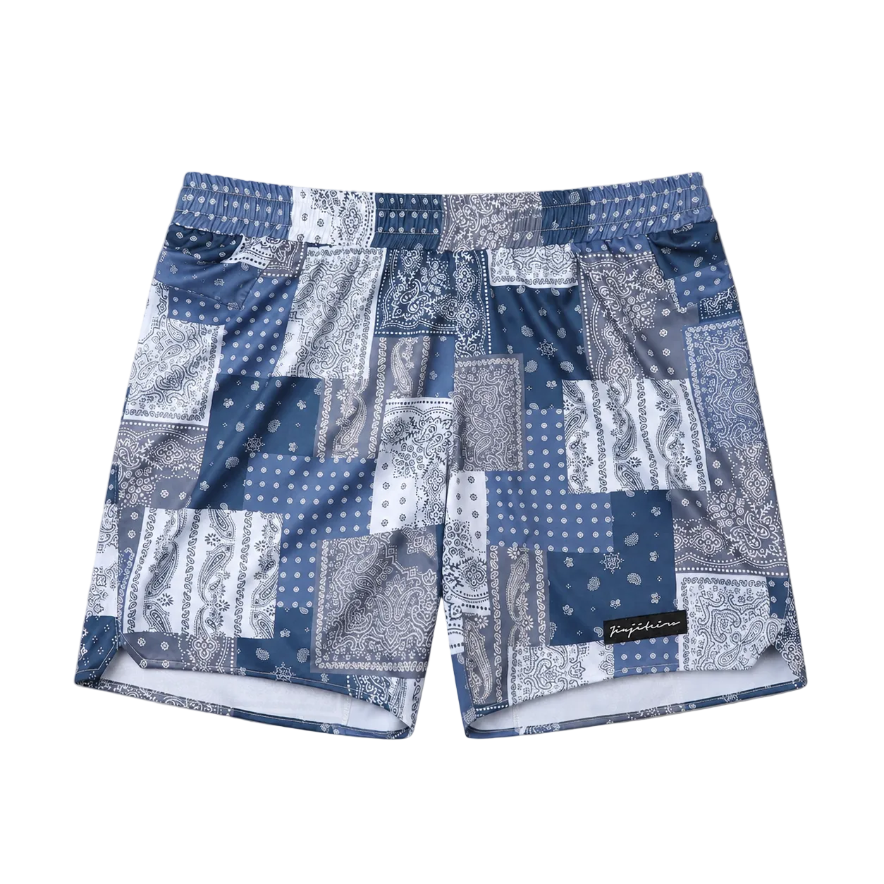 X-Train No-Gi Shorts Blue Paisley