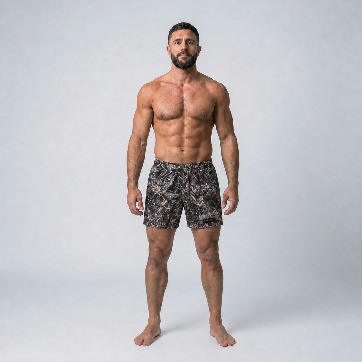 X-Train No-Gi Shorts Forest Camo