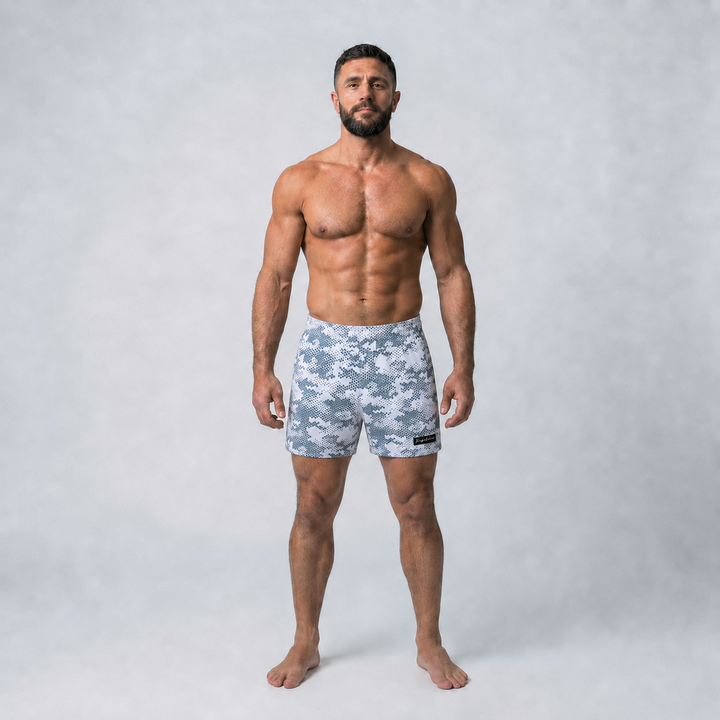 X-TRAIN NO-GI SHORTS ARCTIC CAMO