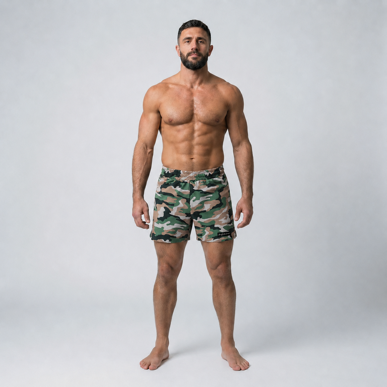 X-Train No-Gi Shorts Woodland Camo