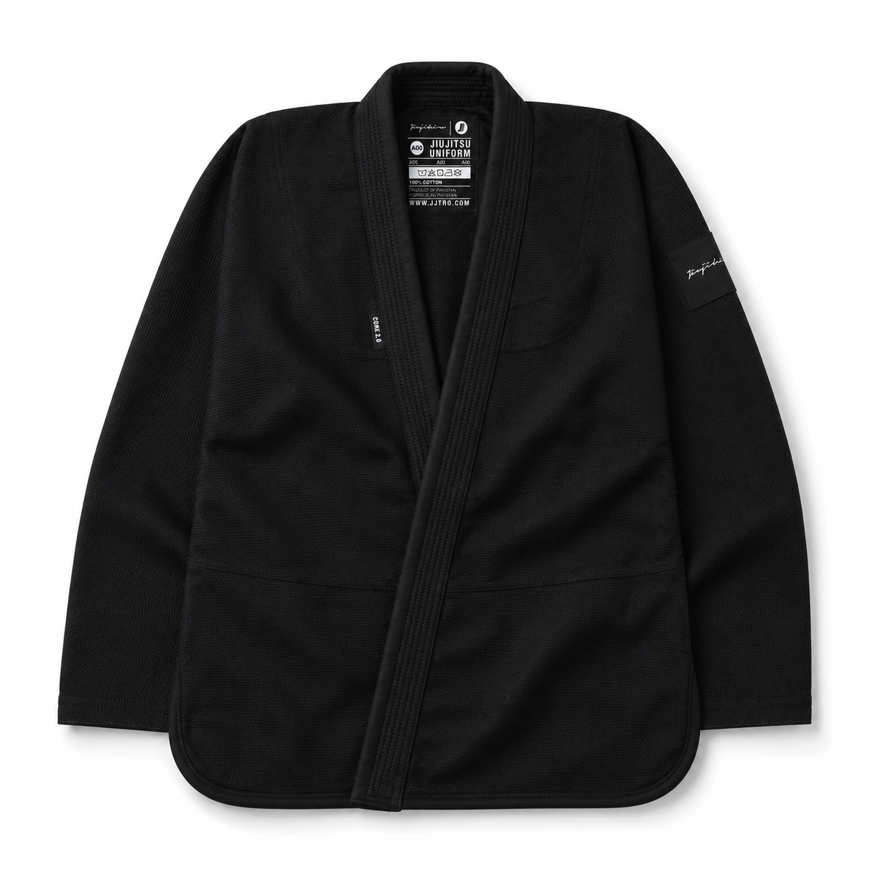 Jiujiteiro Core Gi Black – BJJ gi lifestyle shot