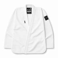 Jiujiteiro Core Gi White – BJJ gi lifestyle shot